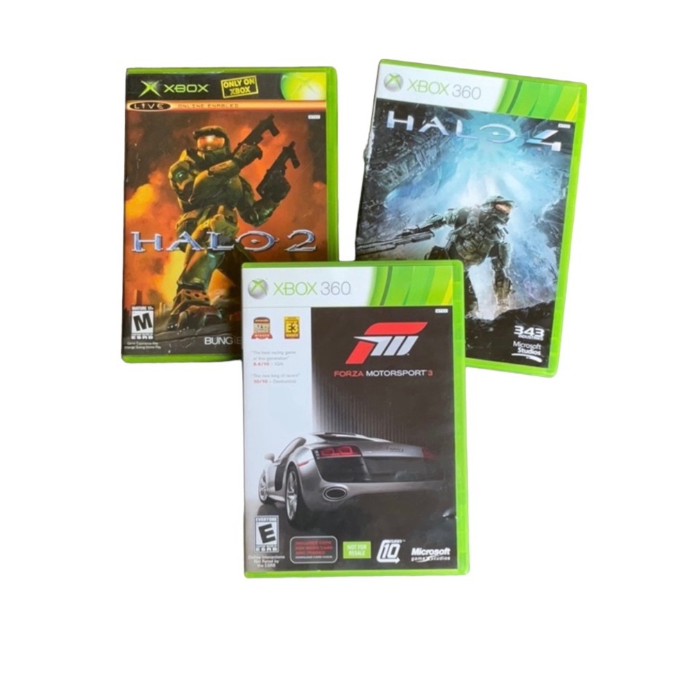 X Box Games, Set of 3